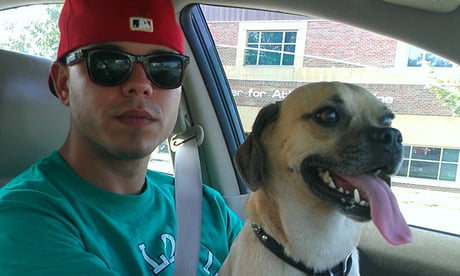 Girlfriend said not to have too much fun watching her dog for the day. Request denied!